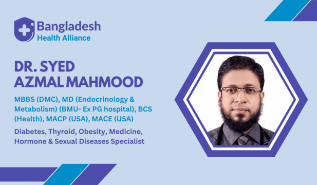Dr Syed Azmal Mahmood — Consultant Endocrinologist in Dhaka